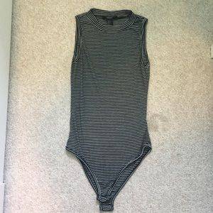 Stripped Bodysuit